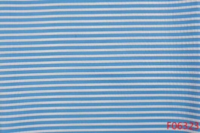 时尚与舒适的融合 探秘武汉布衣纺F06323横条提花女装面料